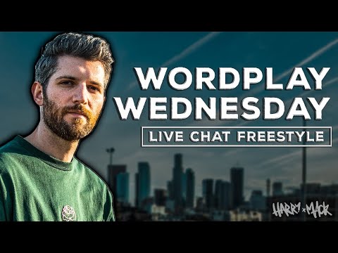 Harry Mack Live Chat Freestyle | Wordplay Wednesday #81