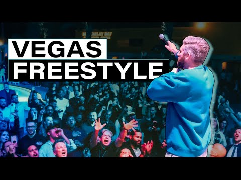 Harry Mack - Epic Live Freestyles For HYPE Vegas Crowd